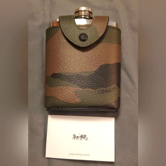 Coach Other - NWT COACH CAMO FLASK